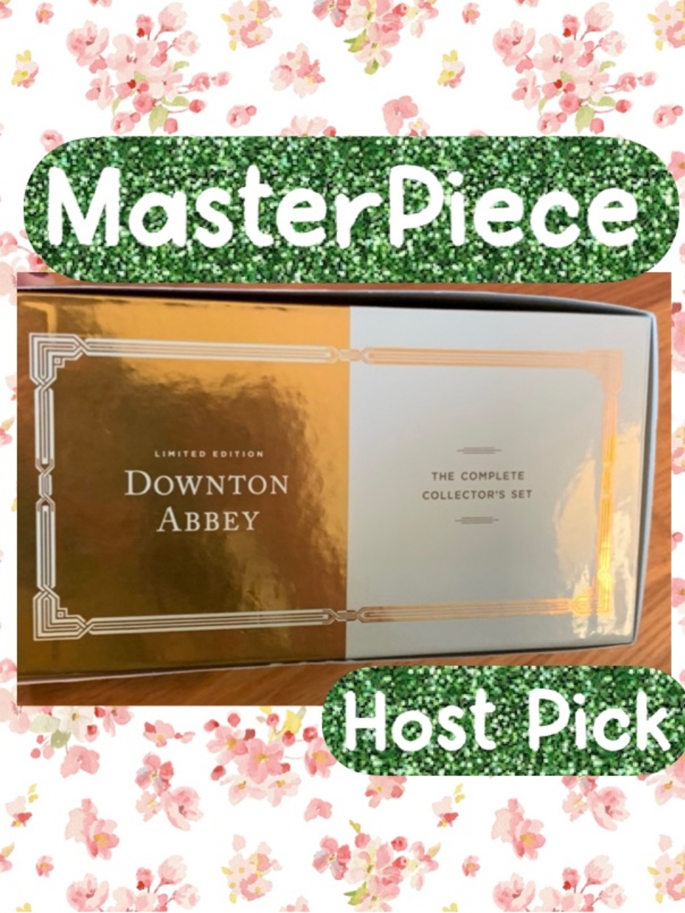 🎉Host Pick🎉Downton Abbey Complete Collector's Set - Gold & Cream Box